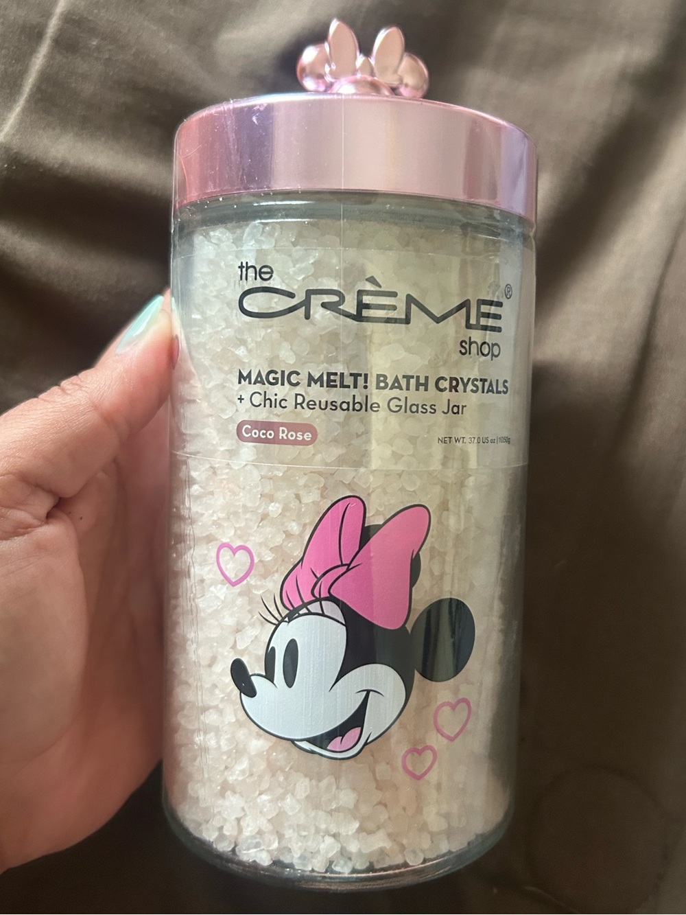 The Crème Shop X Disney Coco Rose Magic Melt Bath Crystals